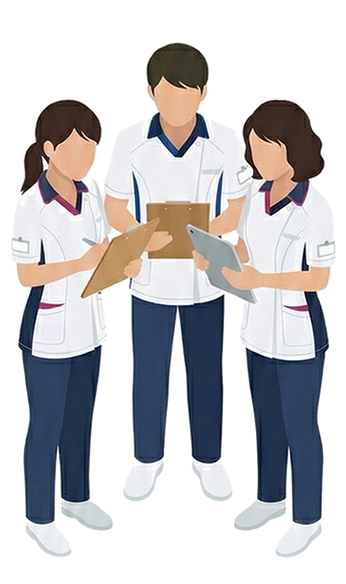 新館2階 スローガン 挿絵