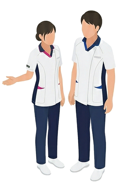本館2階 スローガン 挿絵