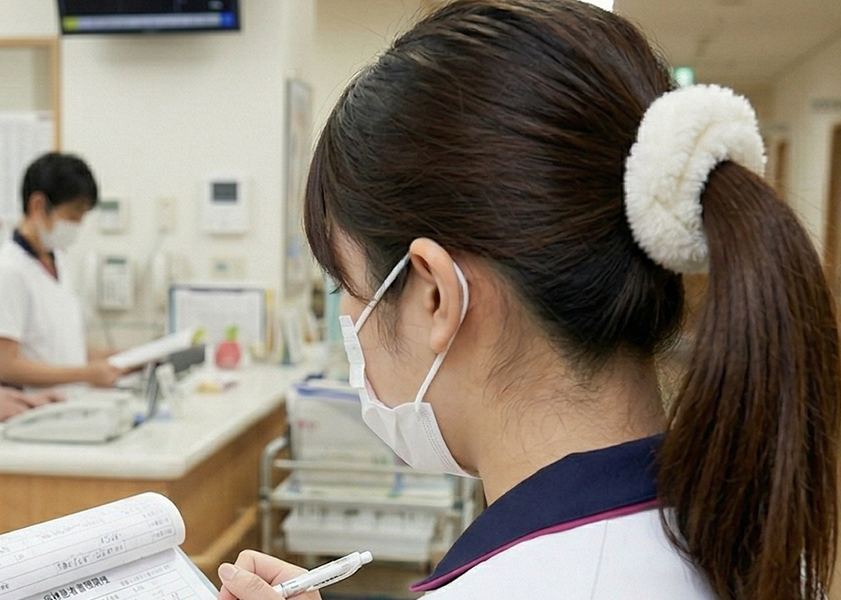 経管栄養・食事介助の様子